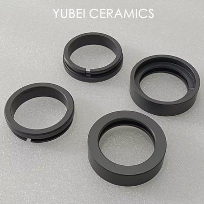 Nhẫn gốm Sic đen cho các ứng dụng áp suất cao trong thiết bị chế biến công nghiệp